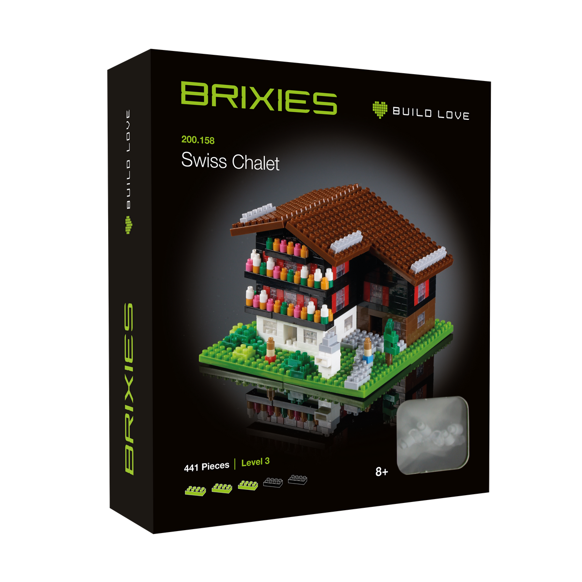 BRIXIES Swiss Chalet 