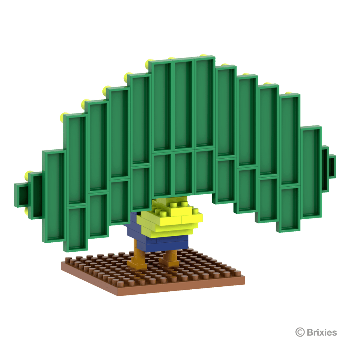 BRIXIES Peacock