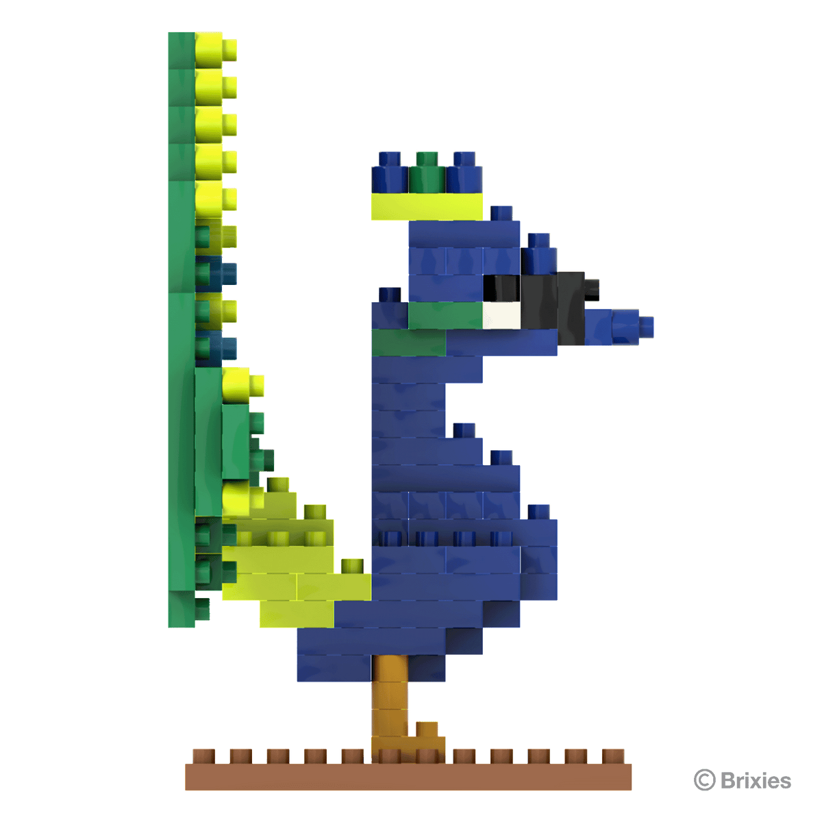 BRIXIES Peacock