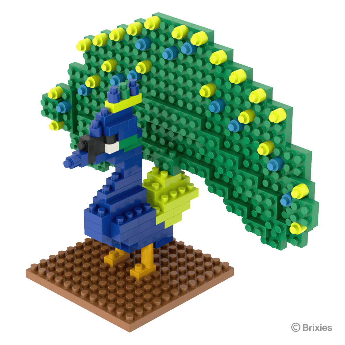 BRIXIES Peacock