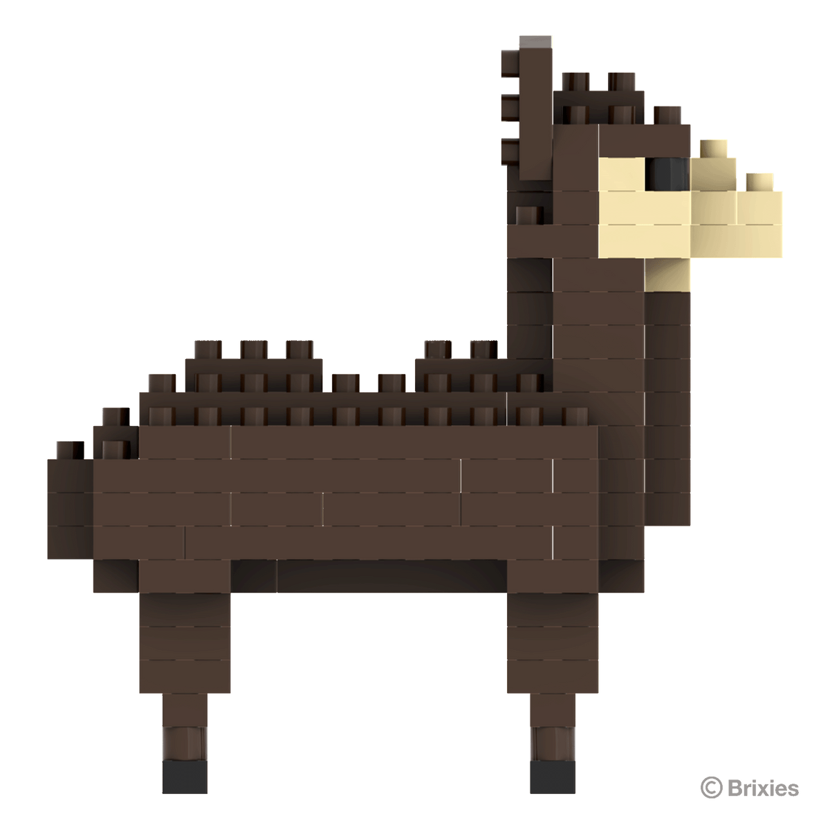 BRIXIES Llama brown / Llama brown