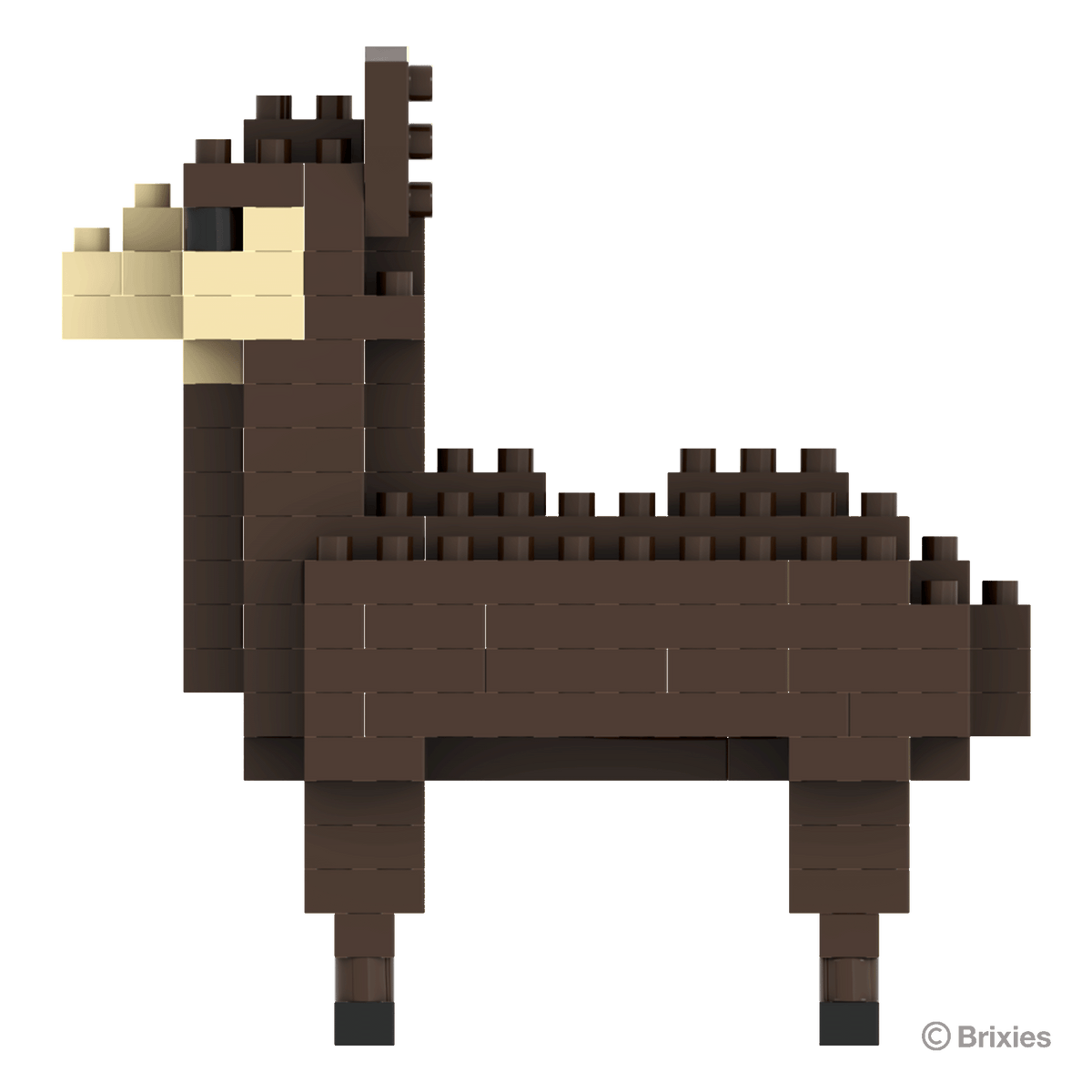 BRIXIES Llama brown / Llama brown
