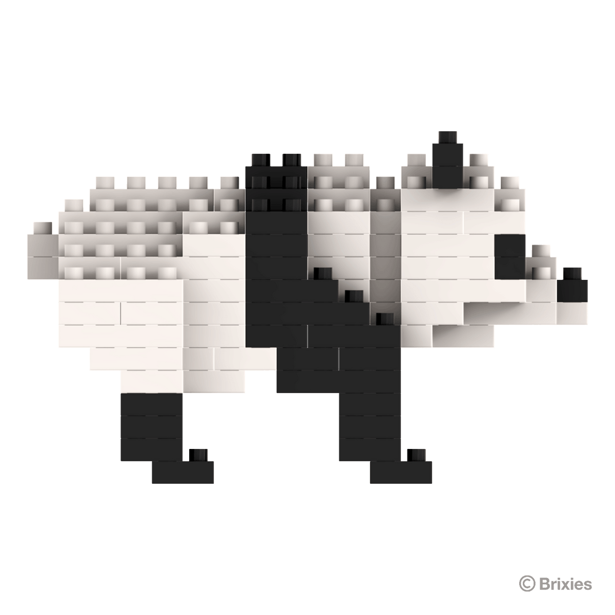 BRIXIES Panda Bear (standing)