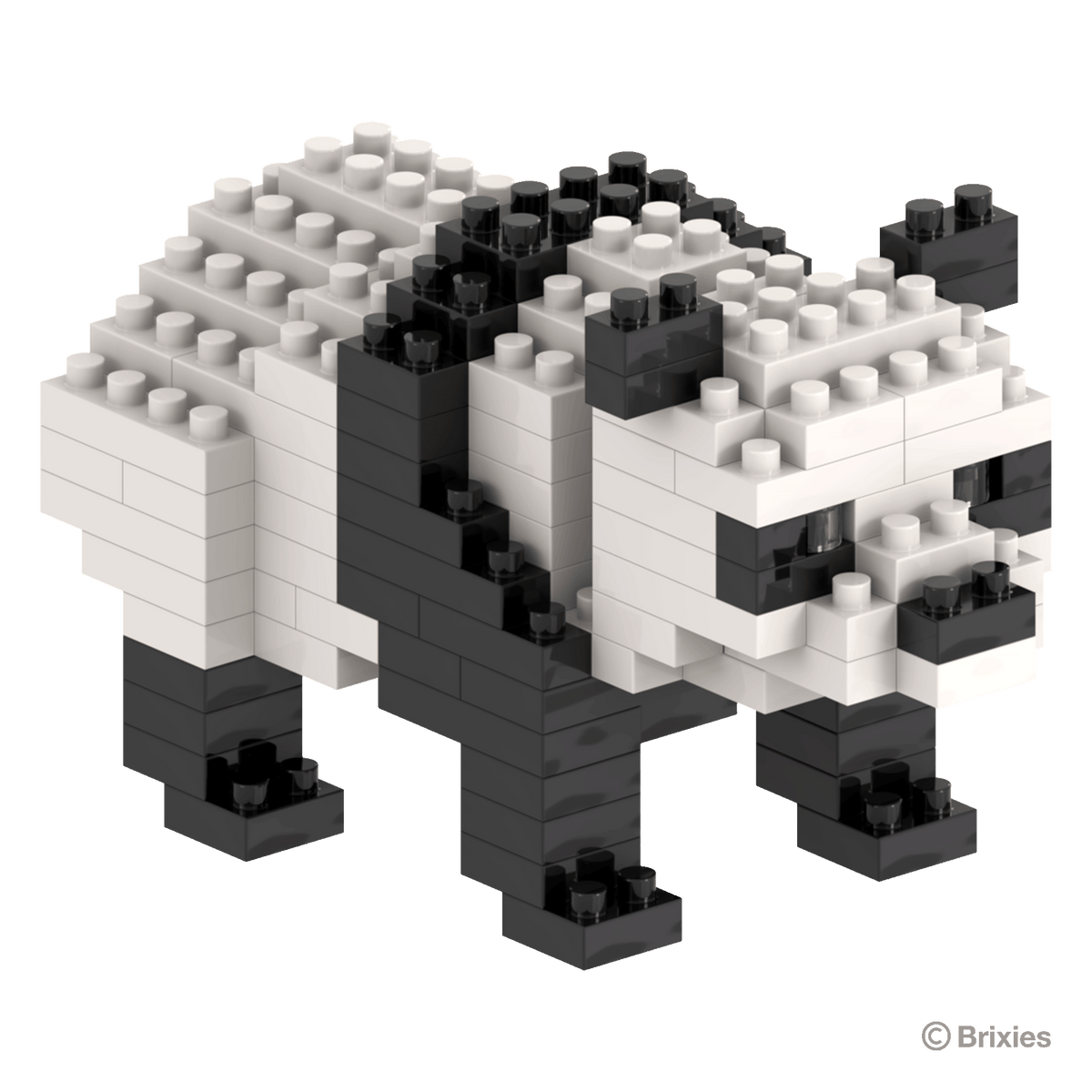 BRIXIES Panda Bear (standing)