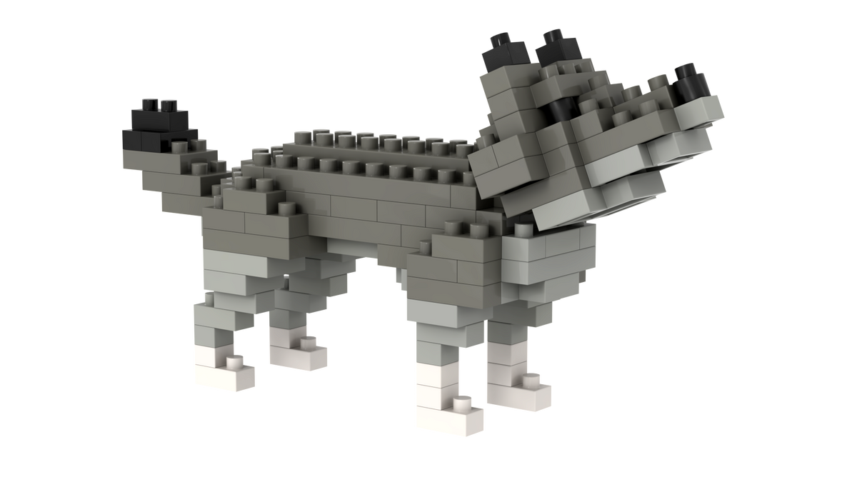 Wolf Dunkelgrau