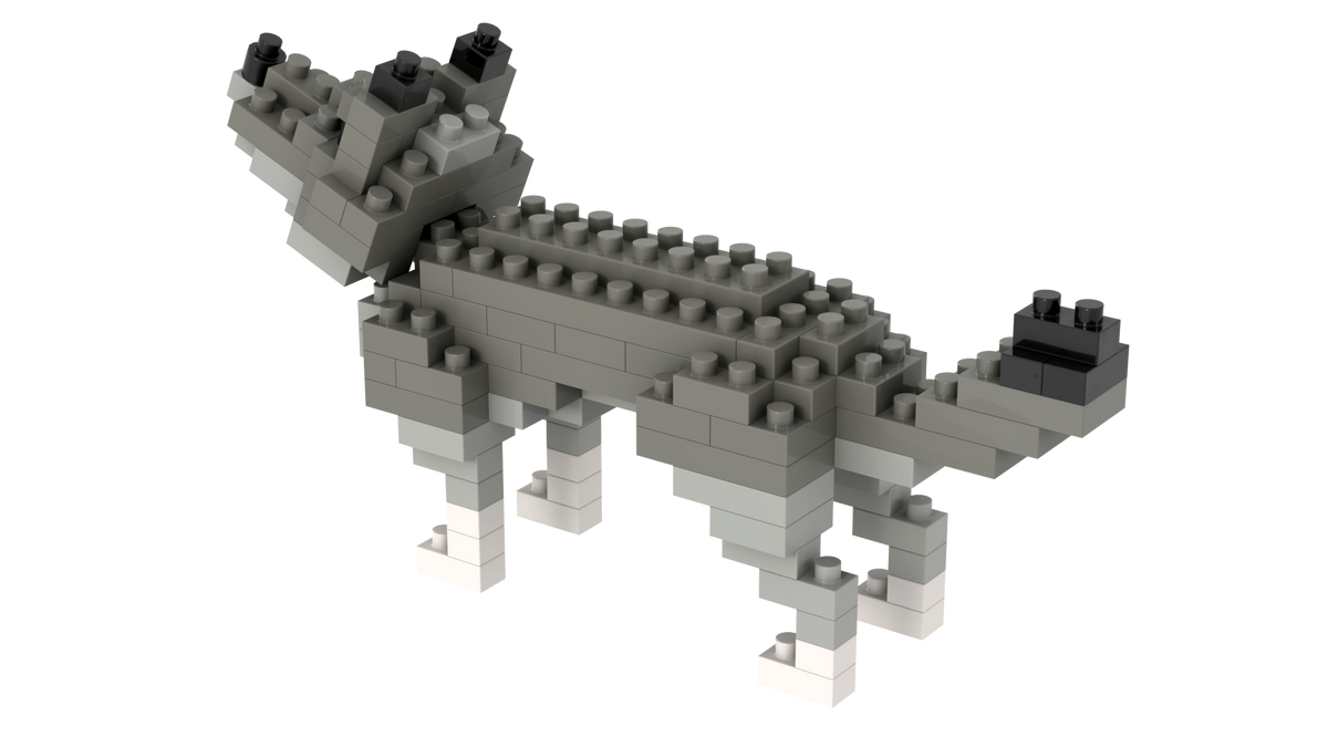 Wolf Dunkelgrau