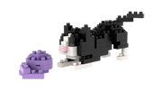 BRIXIES Playing Cat