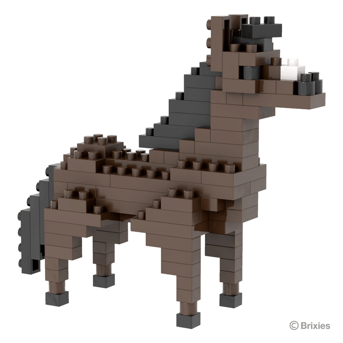 Pferd hellbraun / horse light brown