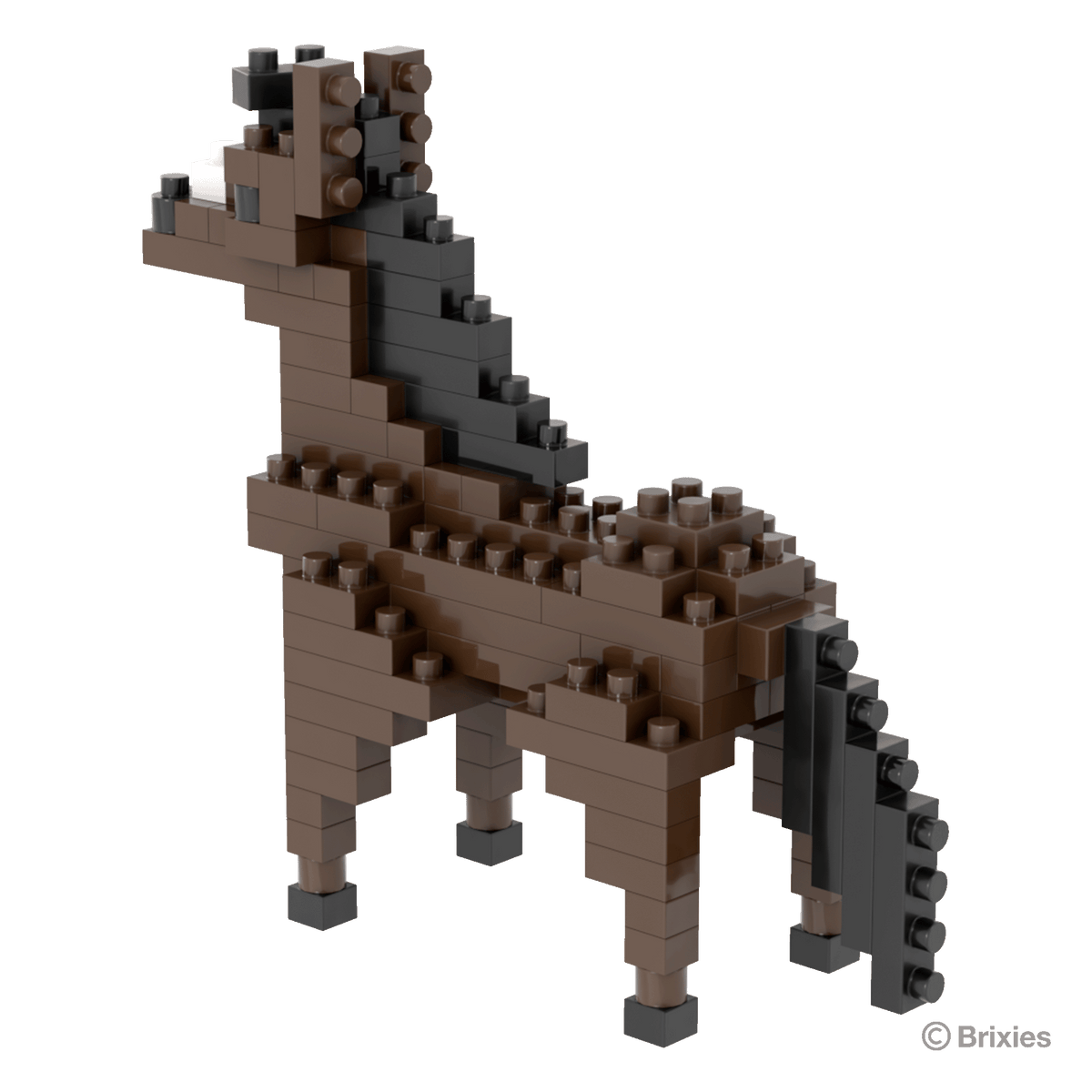 Pferd hellbraun / horse light brown