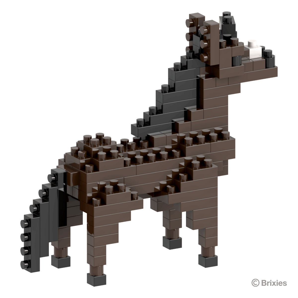 Pferd hellbraun / horse light brown