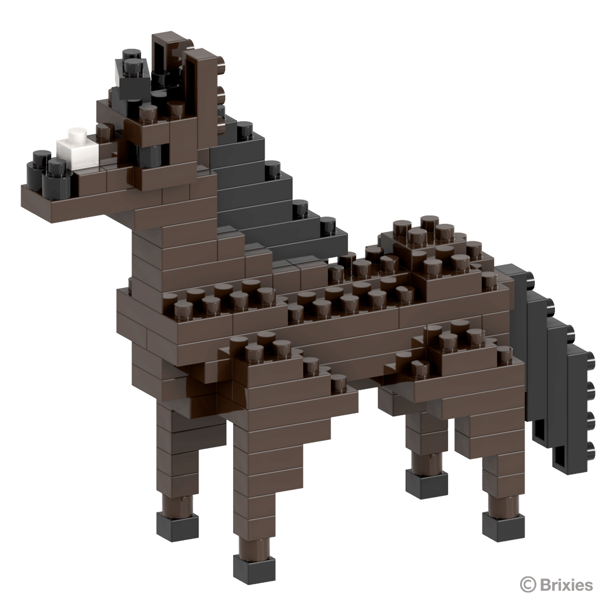 Pferd hellbraun / horse light brown