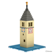 BRIXIES Church tower in Lake Reschen