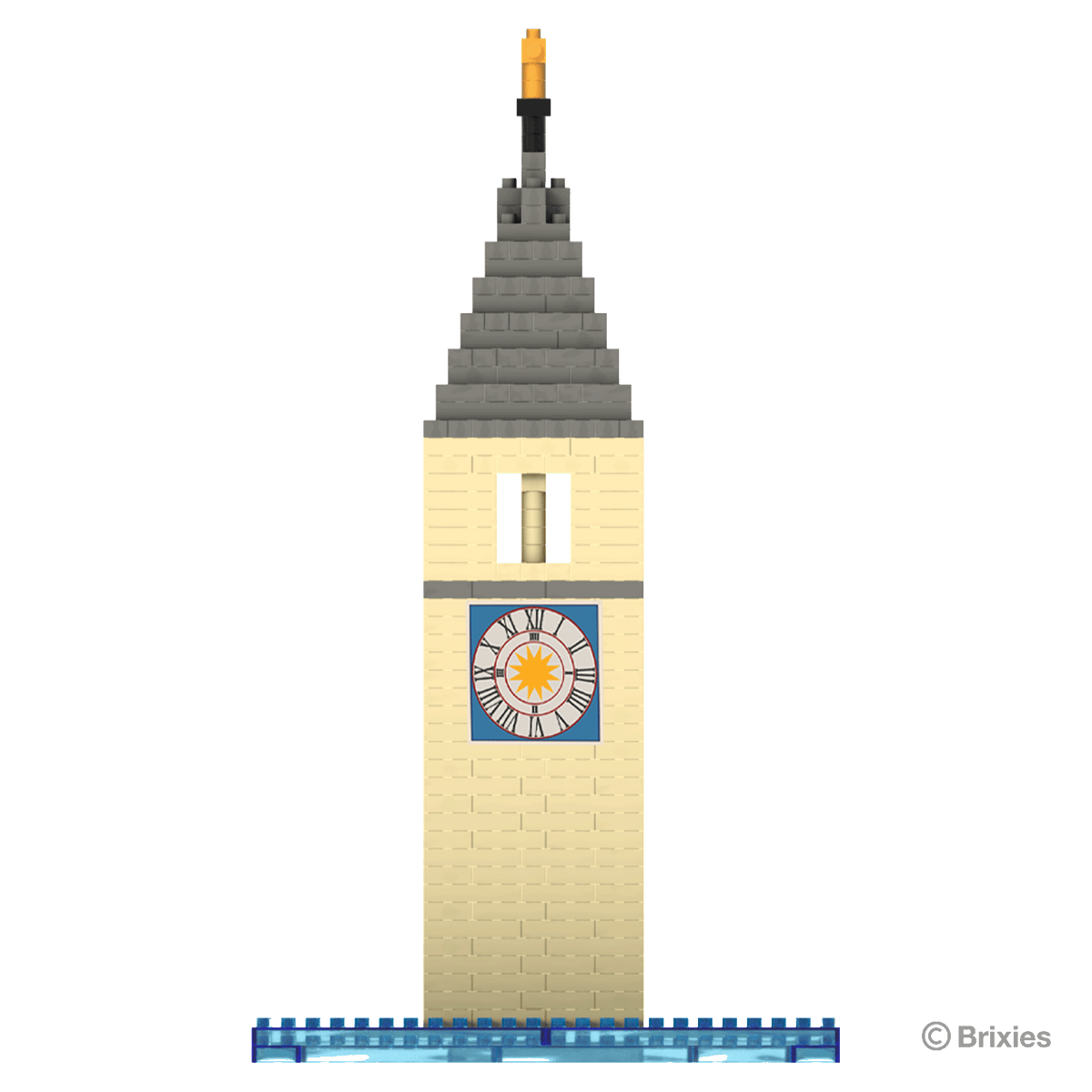 BRIXIES Church tower in Lake Reschen