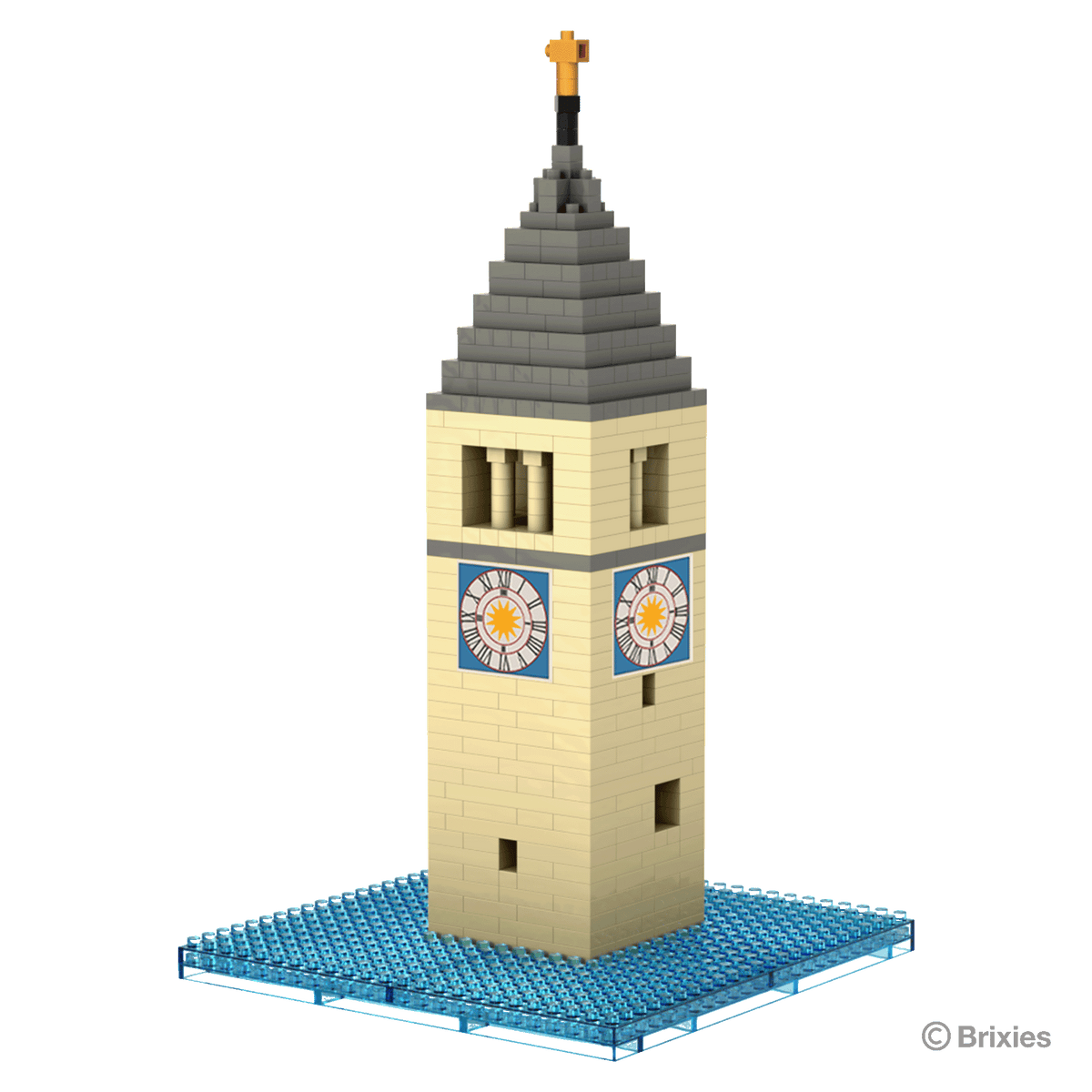 BRIXIES Church tower in Lake Reschen