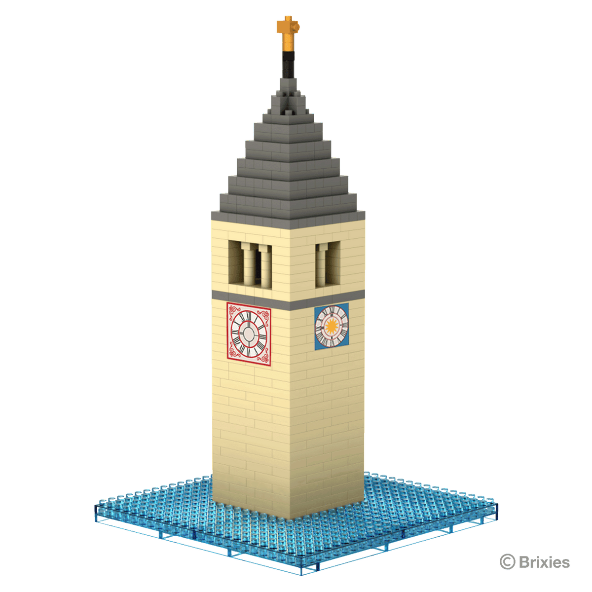 BRIXIES Church tower in Lake Reschen