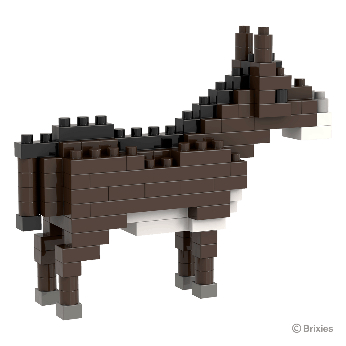 BRIXIES Donkey brown / Brown donkey