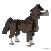 BRIXIES Horse dark brown
