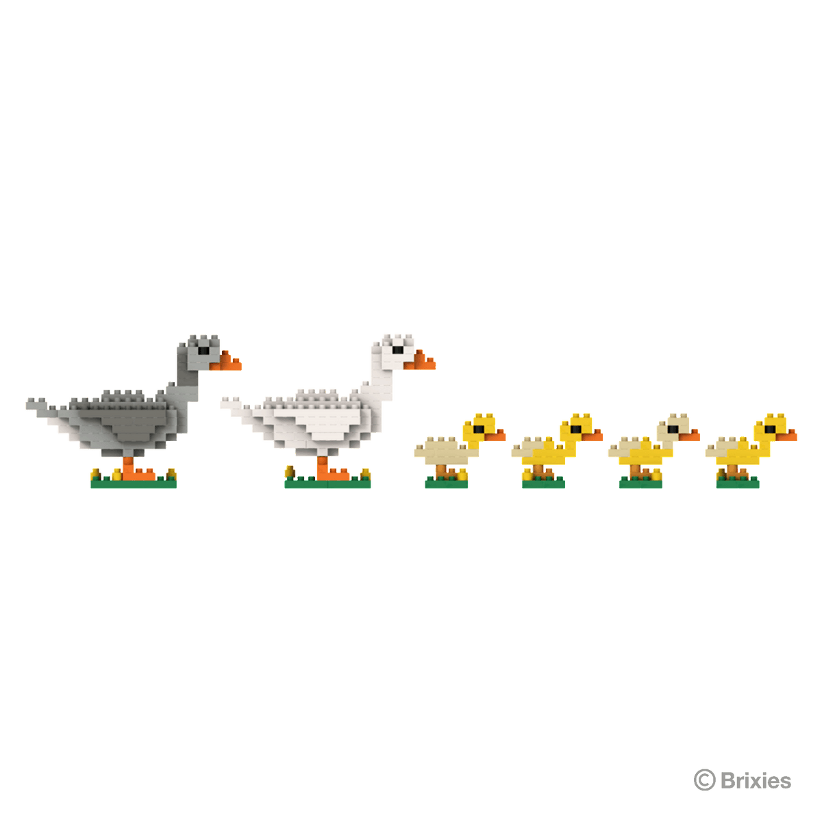 BRIXIES family of geese