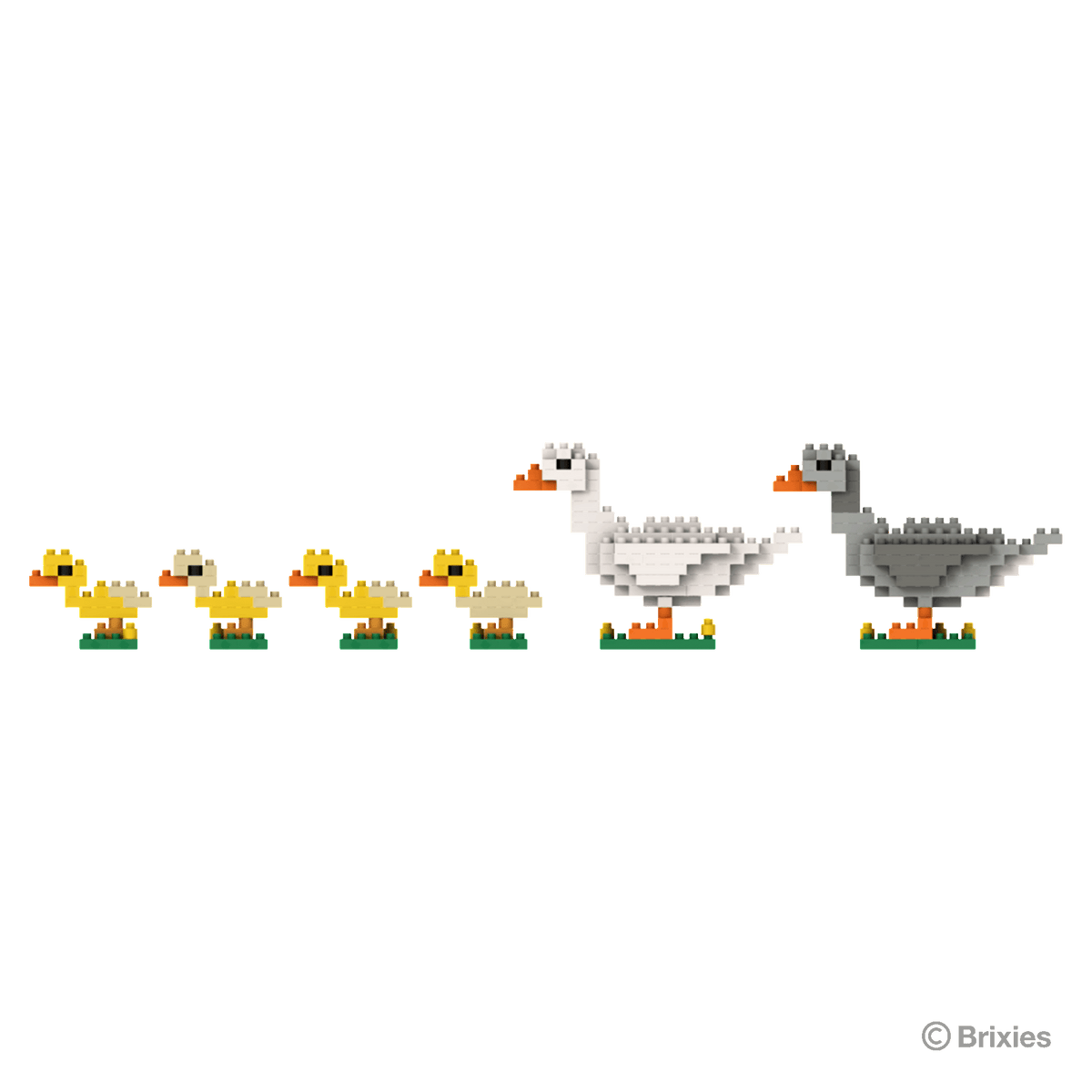 BRIXIES family of geese