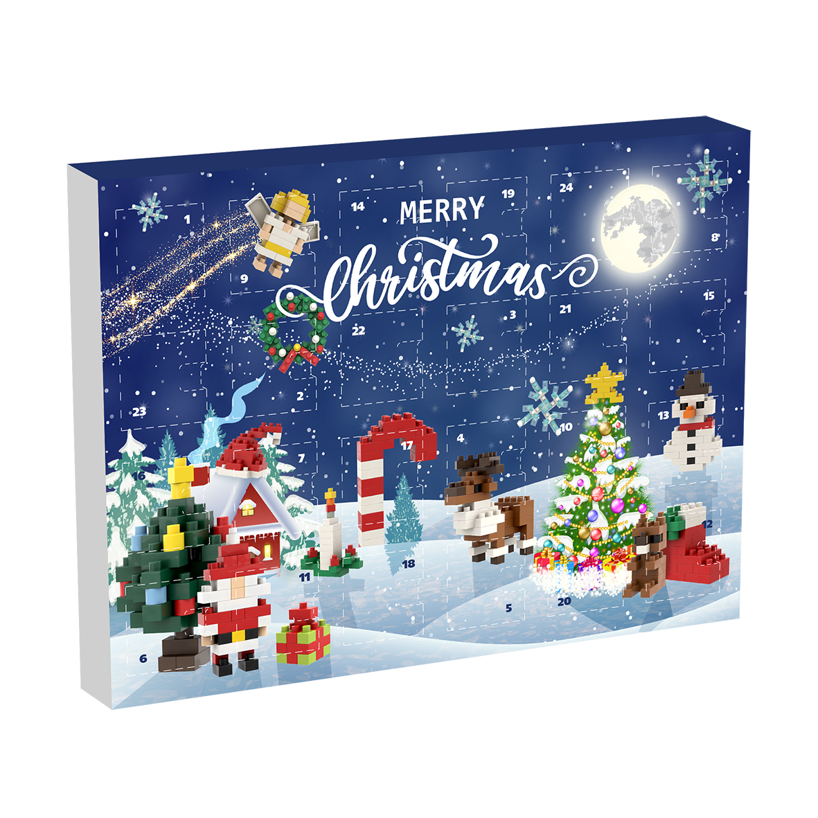 BRIXIES Advent calendar Merry Christmas