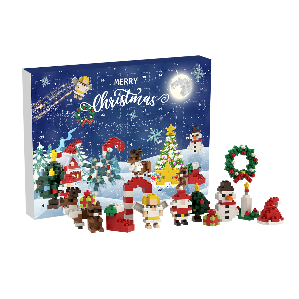 BRIXIES Advent calendar Merry Christmas