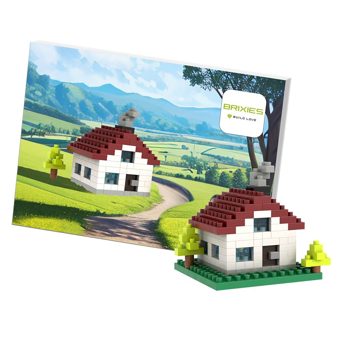 Postkarte Haus