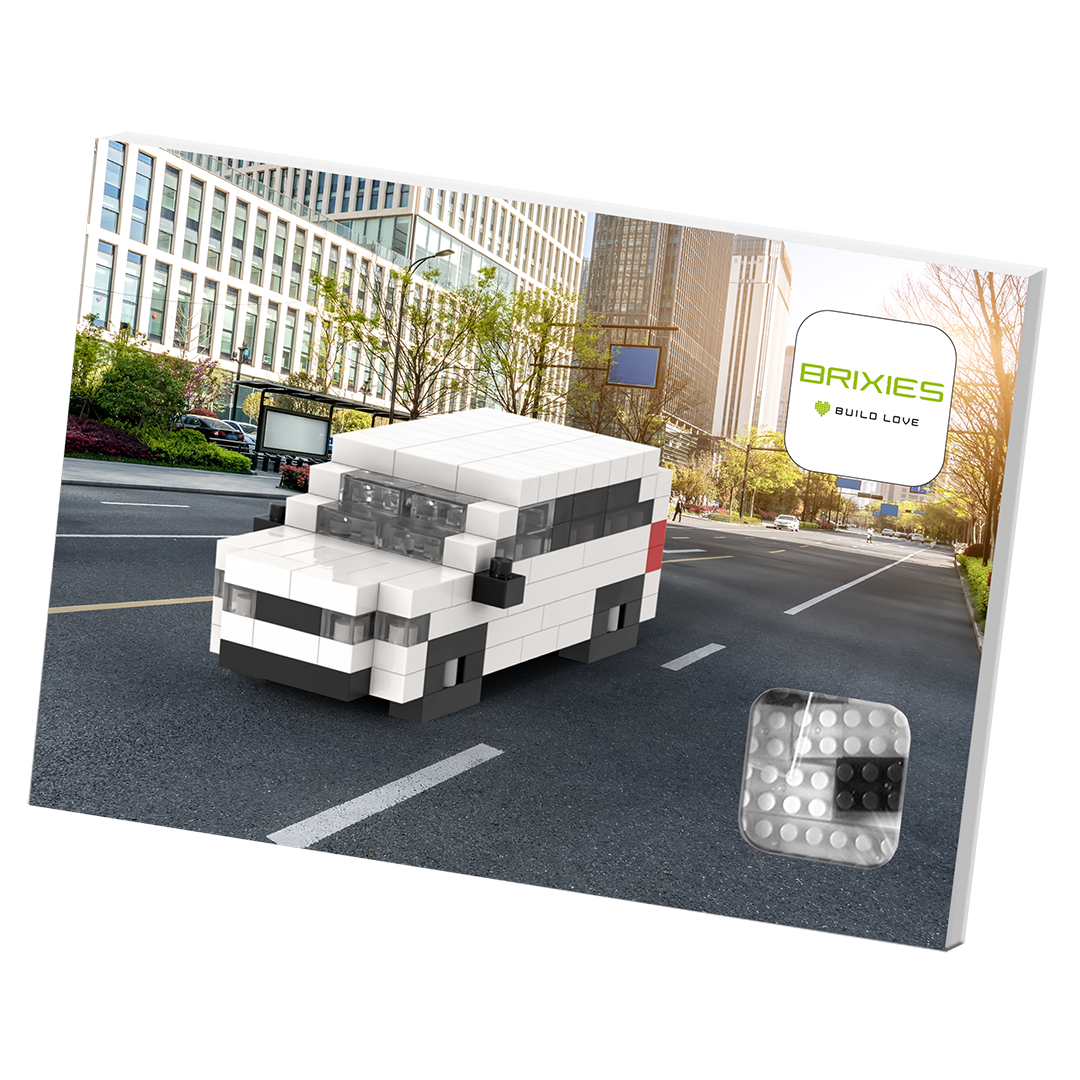 Postkarte Auto