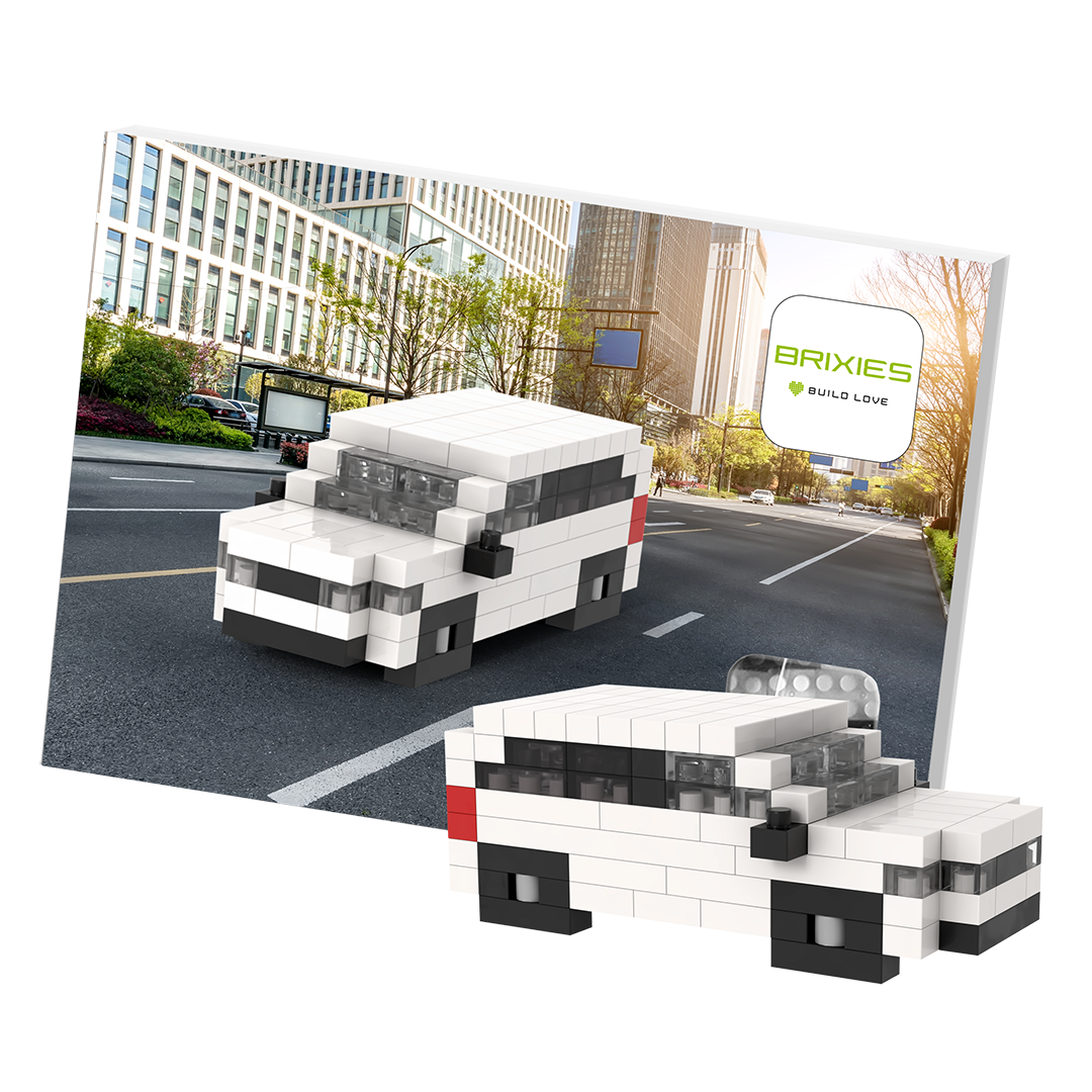 Postkarte Auto