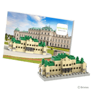 Schloss Belvedere Postkarte / Belvedere Palace postcard