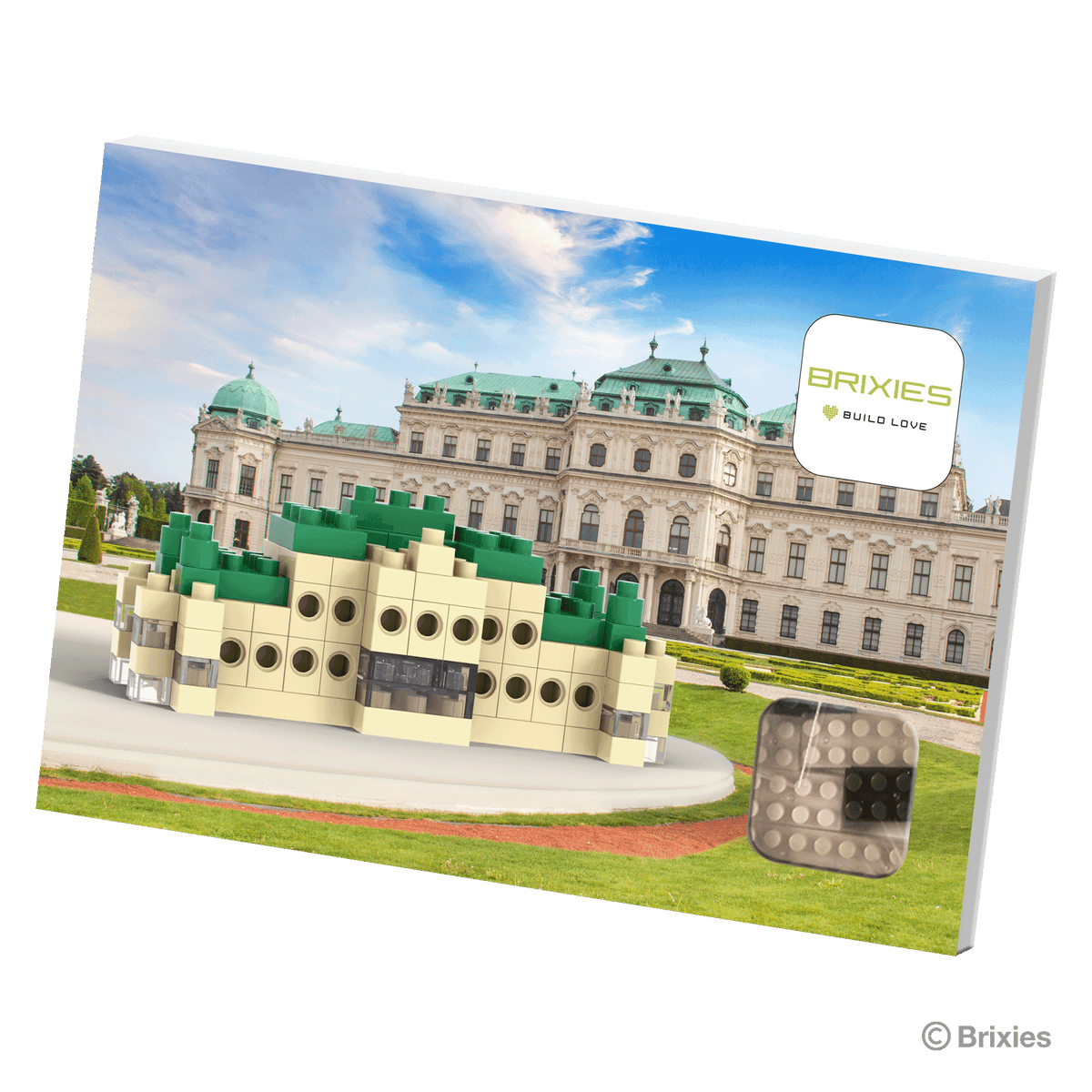 Schloss Belvedere Postkarte / Belvedere Palace postcard
