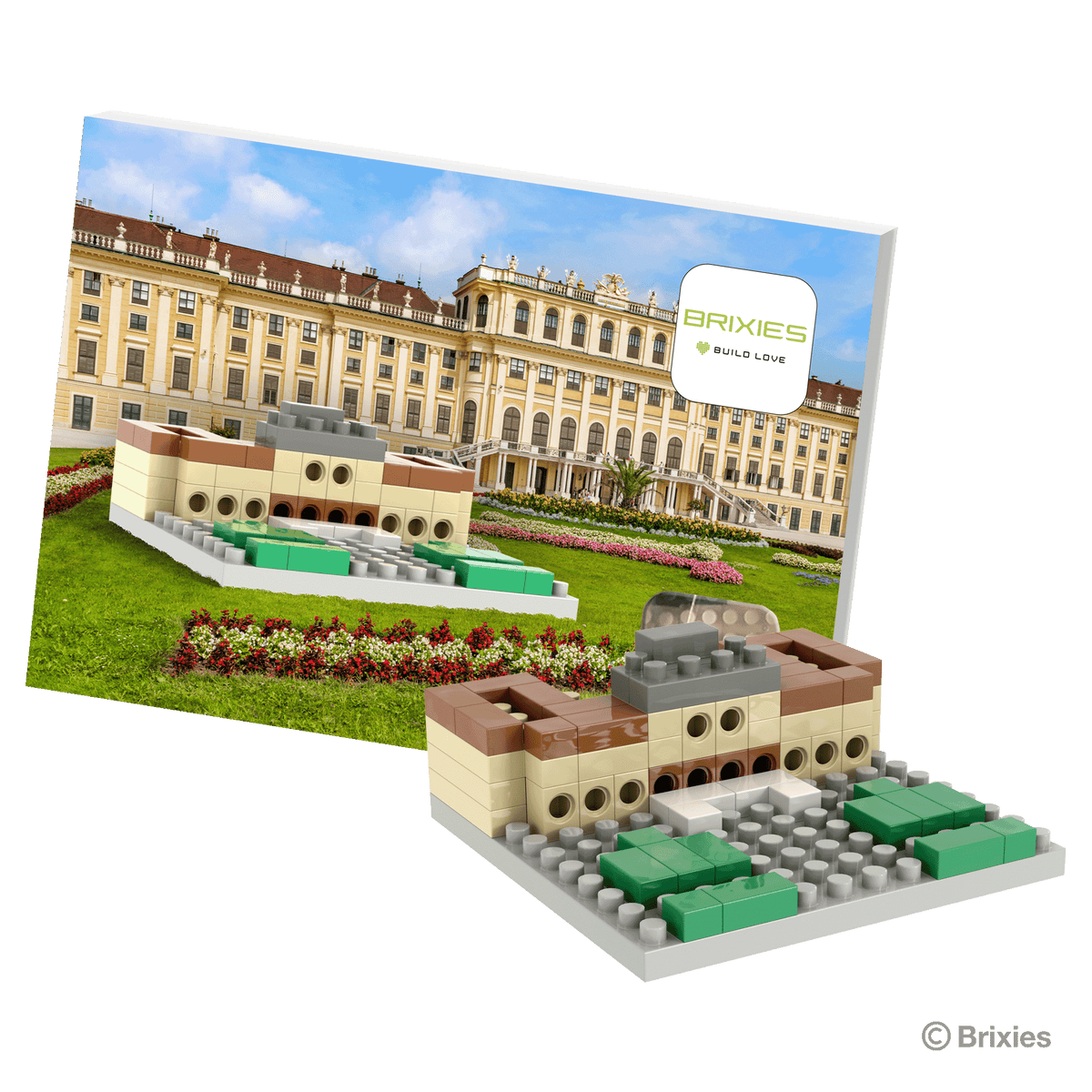 Postkarte Schloss Schönbrunn/  Schönbrunn Palace