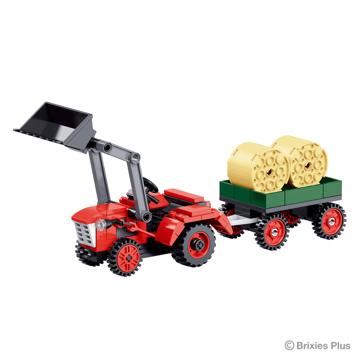 BRIXIES Plus tractor red / Tractor red