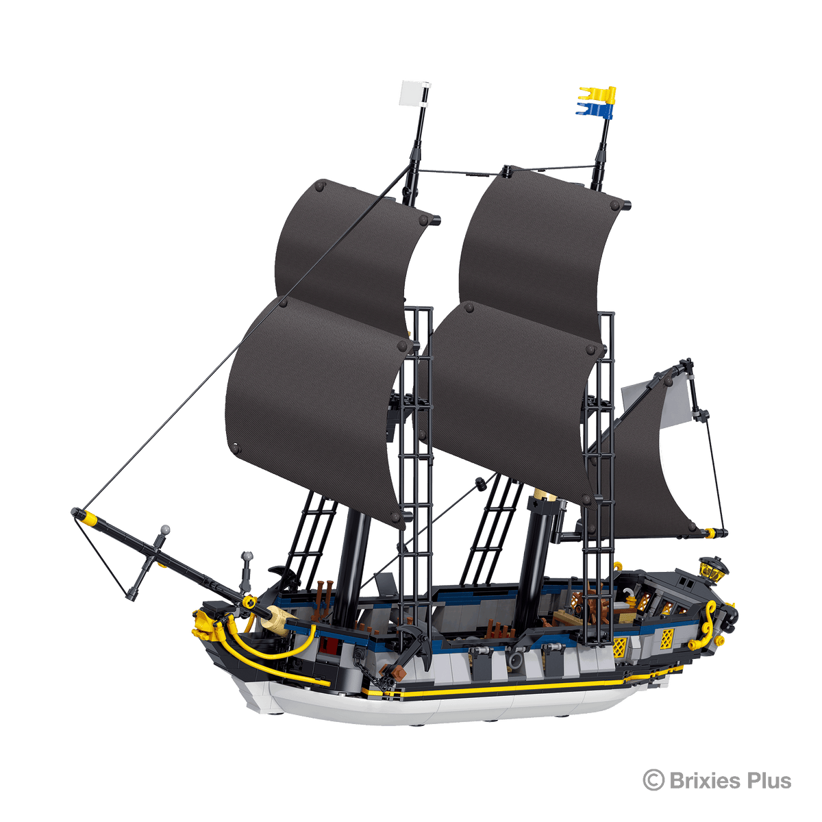 BRIXIES Plus Pirate Ship Large