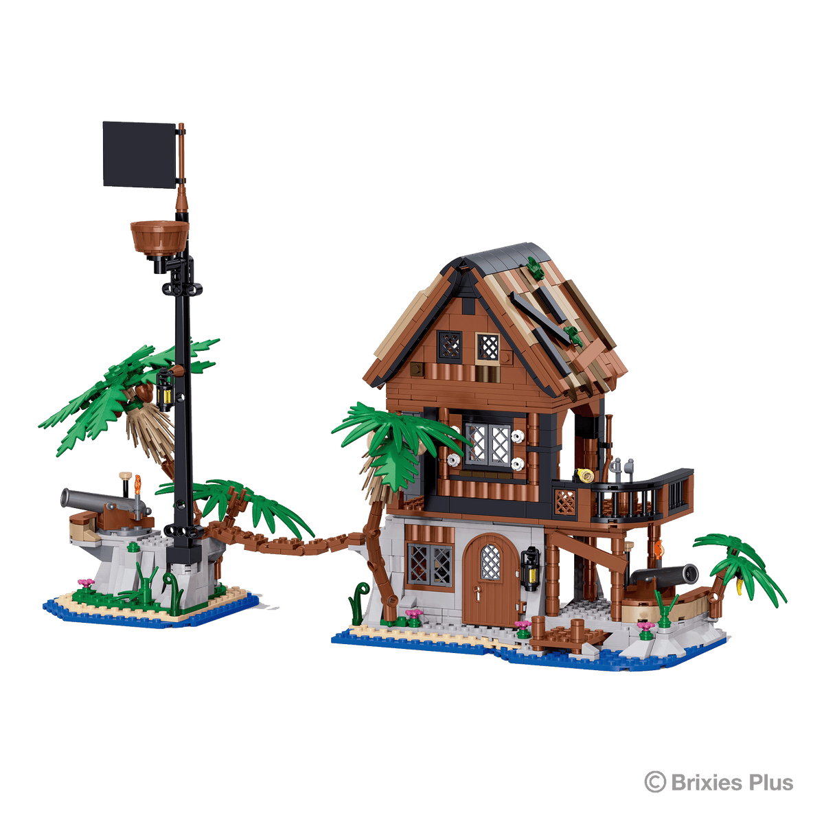 BRIXIES Plus Pirate Island Large