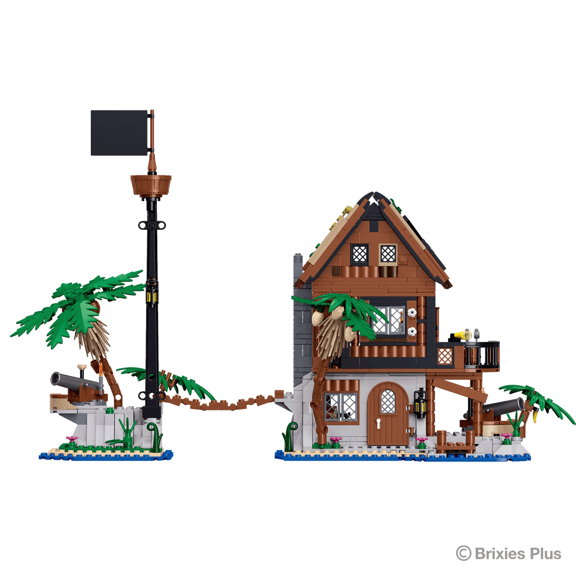 BRIXIES Plus Pirate Island Large