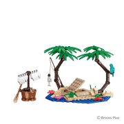 BRIXIES Plus Pirate Island Treasure