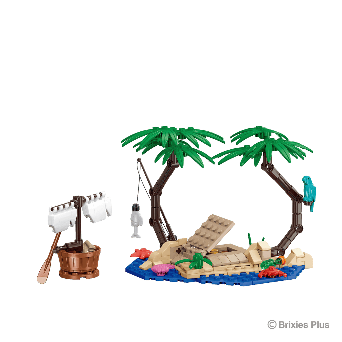 BRIXIES Plus Pirate Island Treasure