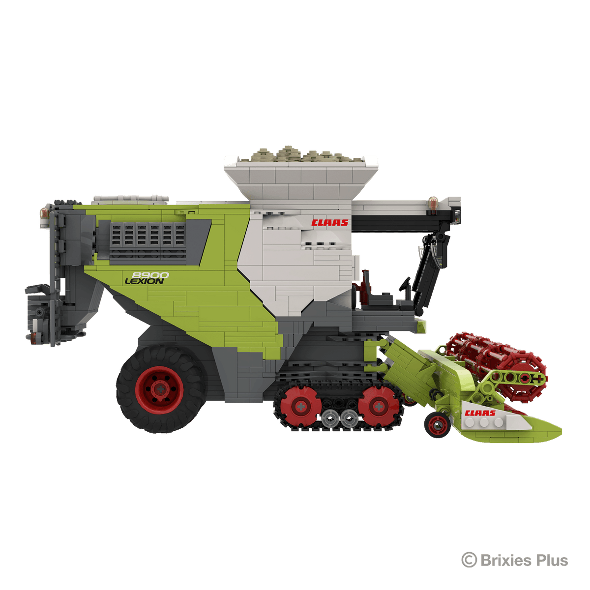 BRIXIES Plus CLAAS LEXION 8900 TERRA TRAC incl. trailer
