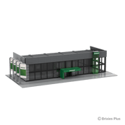 BRIXIES Plus Fendt Hall Diorama