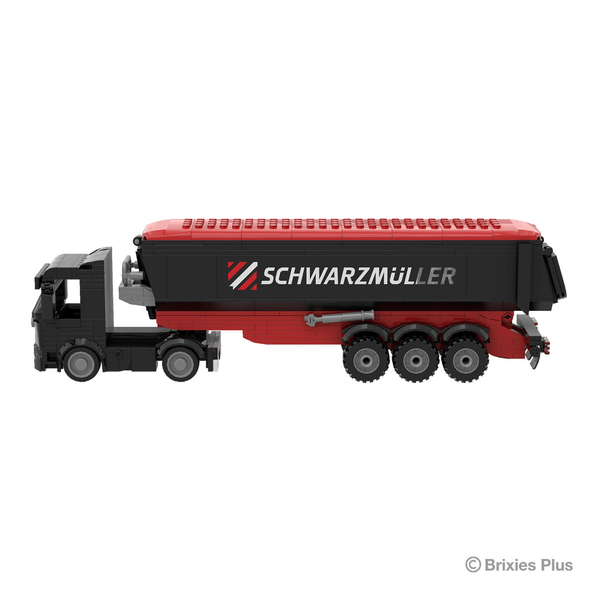 Schwarzmüller Zugmaschine plus Muldenanhänger