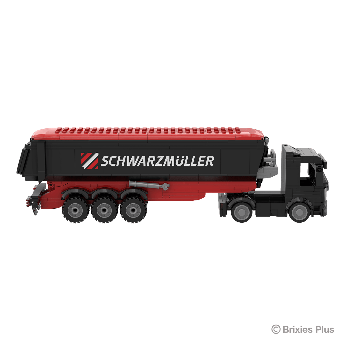 Schwarzmüller Zugmaschine plus Muldenanhänger