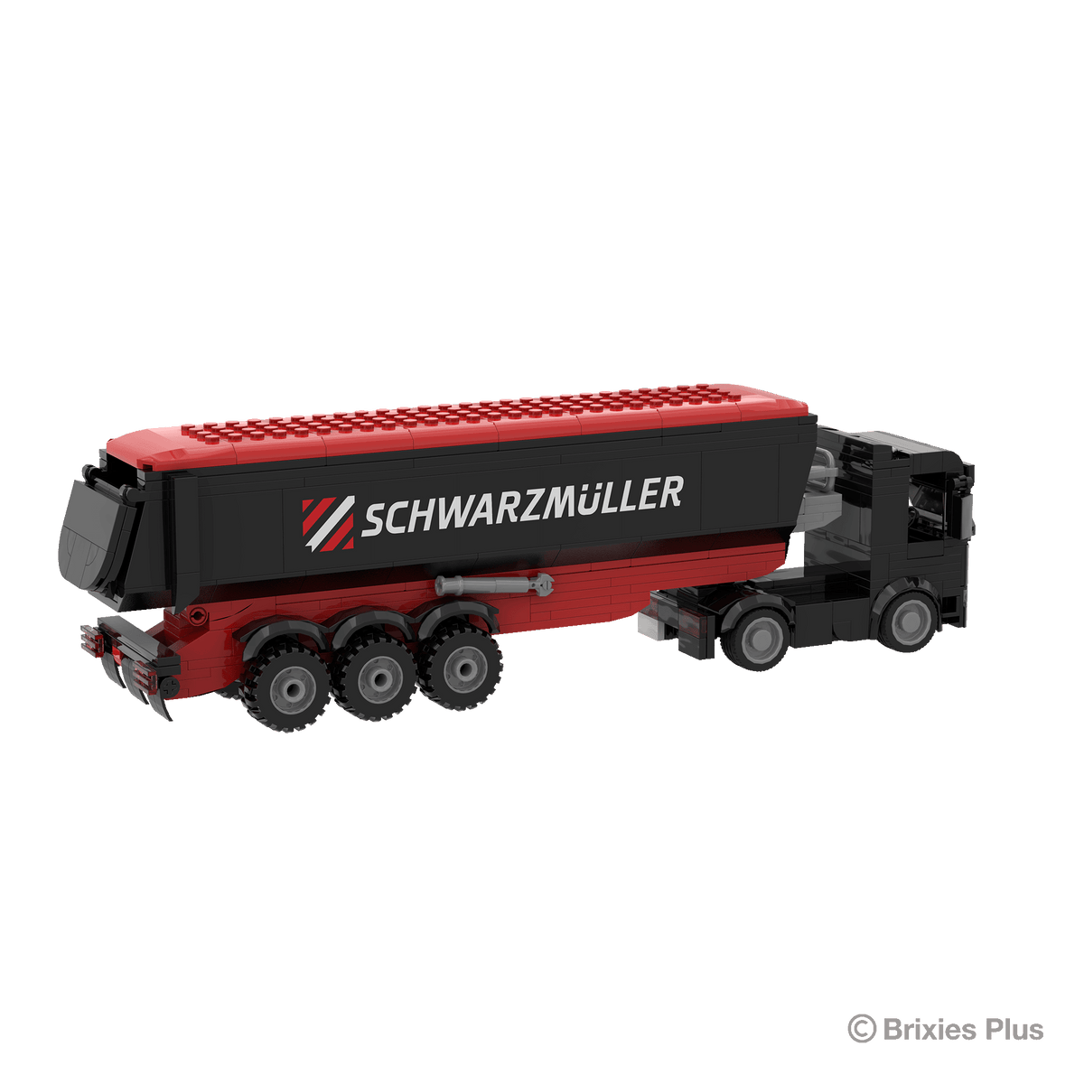 Schwarzmüller Zugmaschine plus Muldenanhänger