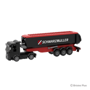 Schwarzmüller Zugmaschine plus Muldenanhänger