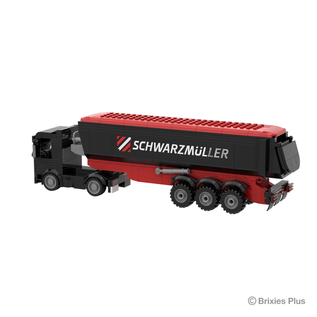 Schwarzmüller Zugmaschine plus Muldenanhänger