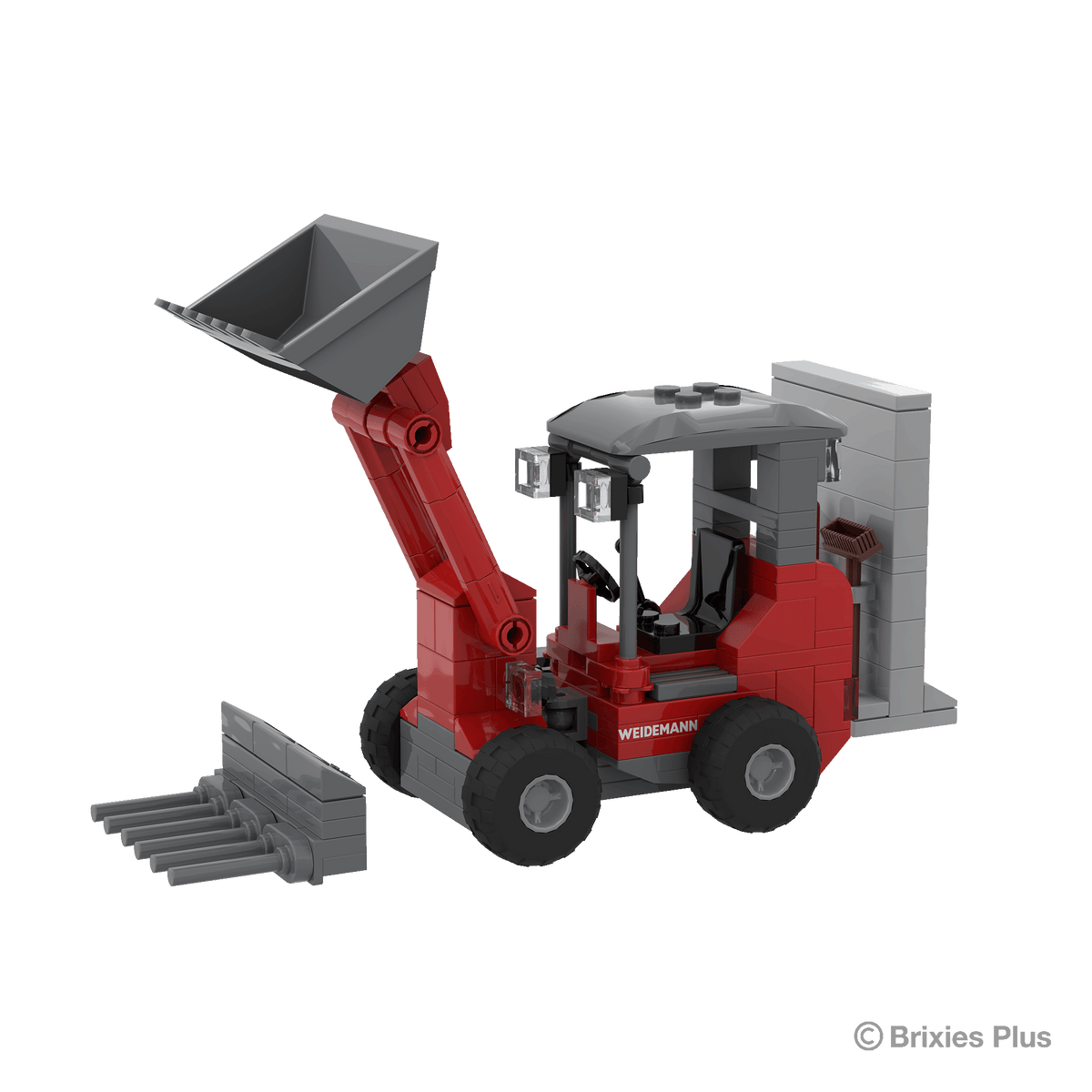 Weidemann 1190e mit Wallbox + Schaufel