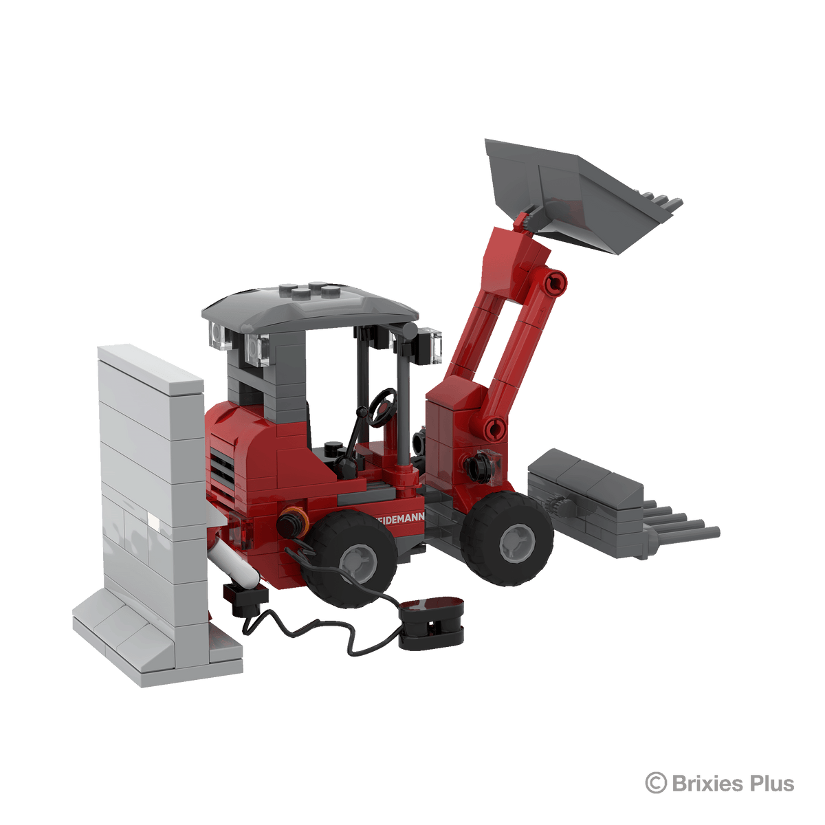 BRIXIES Plus Weidemann 1190e with Wallbox + Shovel