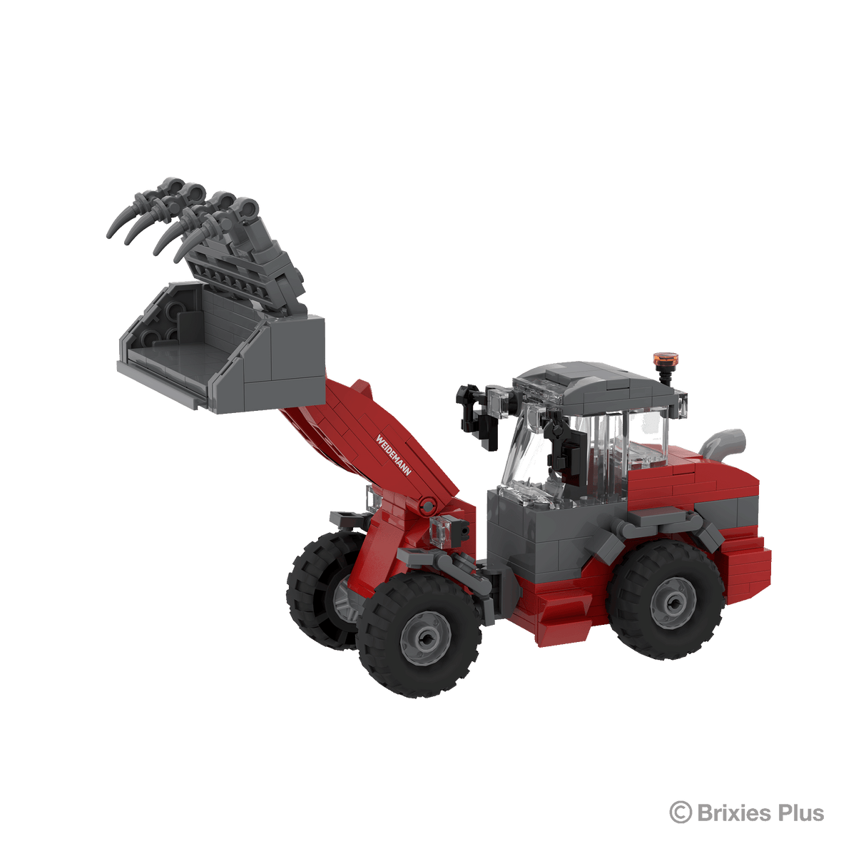 BRIXIES Plus Weidemann 3060 Grapple Bucket &amp; Plate Fork + Accessories