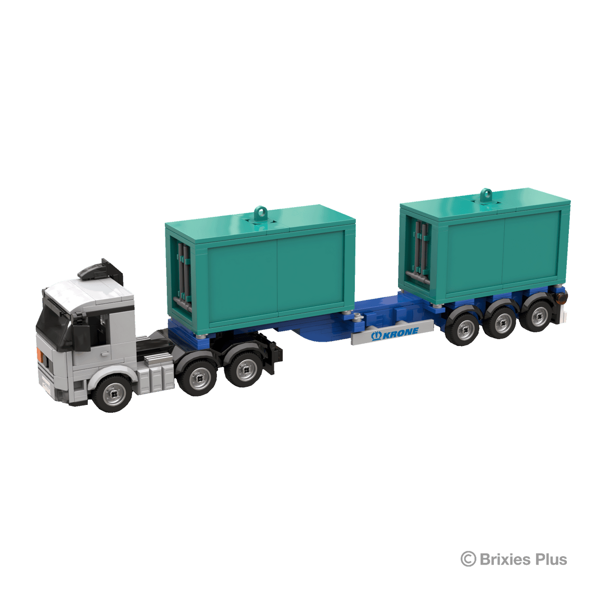 Krone Boxliner eLTU70 mit 2 Containern