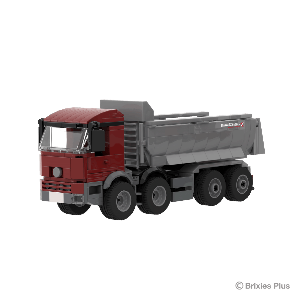 Schwarzmüller 4 Achs LKW mit Mulde