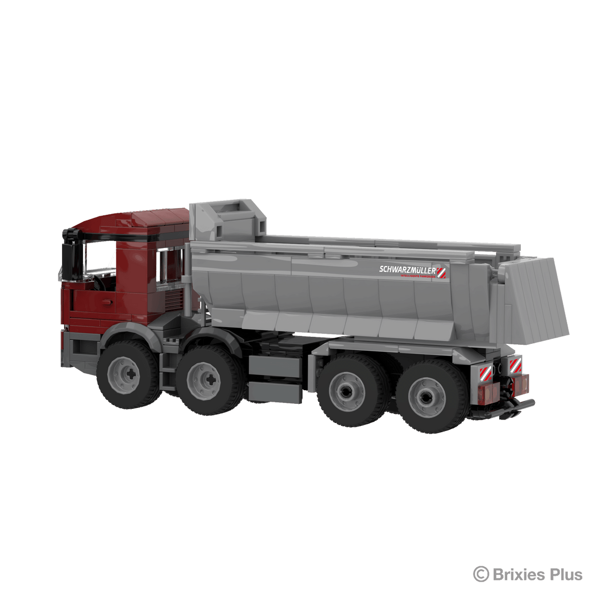 Schwarzmüller 4 Achs LKW mit Mulde